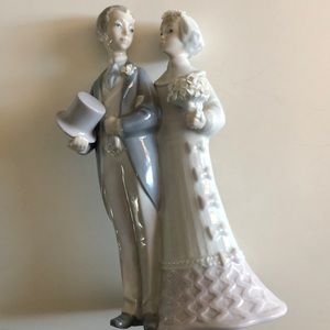 Vintage Lladro Bride & Groom - Flawless Condition!